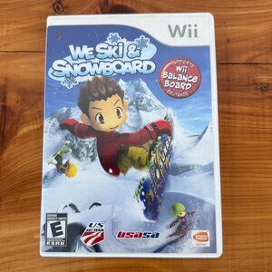 "We Ski & Snowboard" Nintendo Wii Video Game